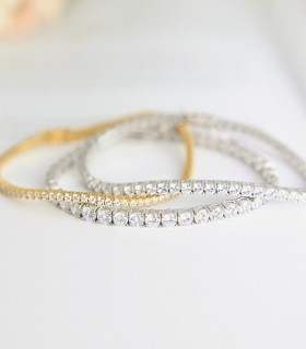 Basic Tennis Bracelet - S, M, L